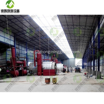 5-15TPD Plastic Pyrolysis Oil Distillation Plant